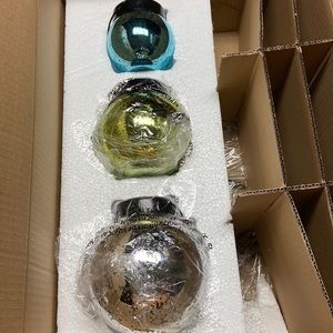 Solar Mercury Glass Lantern. New in box